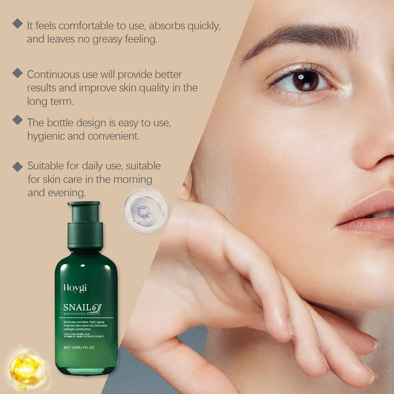 Verre Snail Collagen Repair Serum
