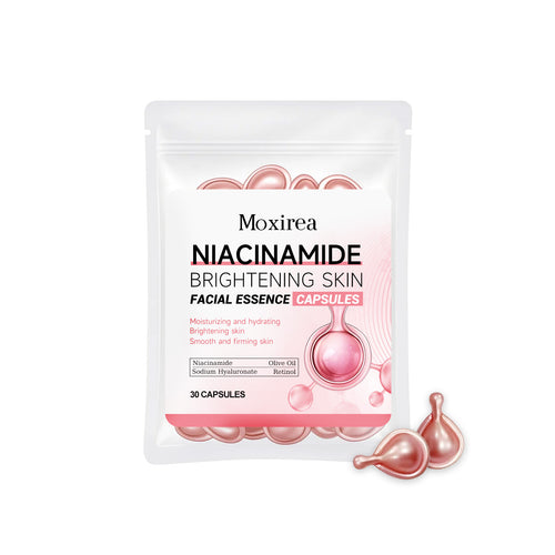 Verre Niacinamide Facial Capsules, packaging